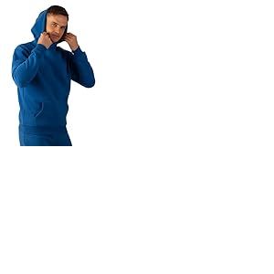 Carlheim Men's Hoodie Hudson Lounge, Vintage Blue, Medium