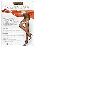 Collant Golden Lady 20 Den, élastique, pour femme, taille 2 - S