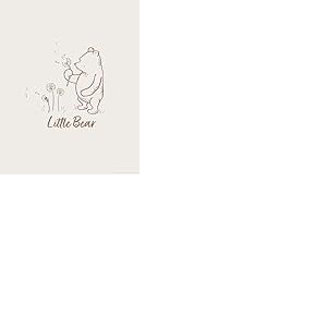 Komar Disney Winnie l'Ourson Little Bear Tableau mural décoratif pour chambre d'enfant 40 x 50 cm