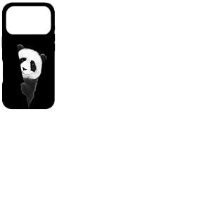 Tableau d'art Mignon Panda stylis&eacute; Ourson Panda Coque pour iPhone 17 Pro