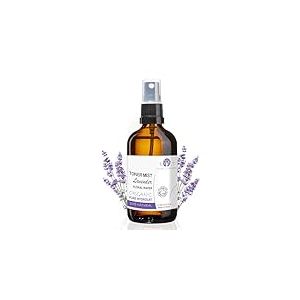 LAVANDE BIOLOGIQUE Eau florale pure biologique Hydrolat de lavande biologique Idéal peaux sensibles et matures, tonique pour le visage, parfum pour le corps, lotion pour les cheveux - 100 ml
