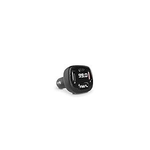 Energy Sistem Car FM Talk - Transmetteur FM pour Voiture (Bluetooth, microSD, USB MP3, Assistant Vocal, Mains Libres), Noir