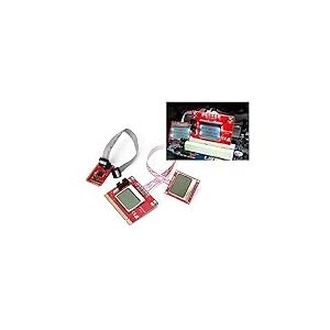 KALEA-INFORMATIQUE Testeur Multifonction pour Carte mère avec Ecran LCD. Interfaces PC Portable et PC de Bureau de Type PCI Mini PCI Mini PCIe et LPC