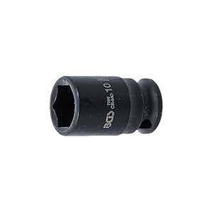 BGS 7290 | Douille à choc, six pans | 6,3 mm (1/4") | 10 mm