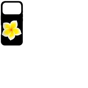 Charmant Mignon Mignon Tropical Mignon Fleur frangipanier Jaune Tenue Tenue Coque pour iPhone 17 Pro