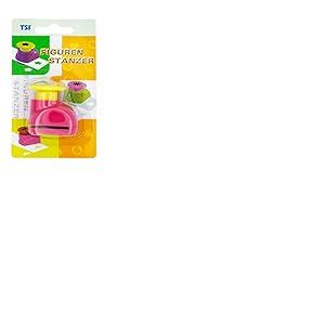 TSI Perforatrice à motif dauphin - Dimensions : 4 x 3 x 4,5 cm - Diamètre de la perforation : environ 18 mm - Idéal pour le papier et le carton - Référence : 49658-U-3