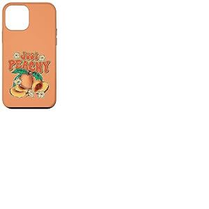 Just Peachy Cute Summer Fruit Rétro Esthétique Peach Beach Coque pour iPhone 12 mini