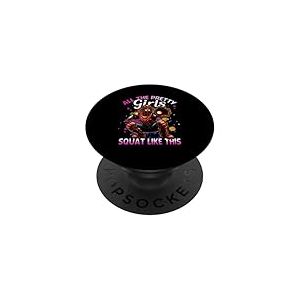 Funny All The Pretty Girls Squat Like-This Attrape-Balle Molle PopSockets PopGrip Adhésif