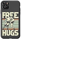 Bague de Lutte r&eacute;tro Style Vintage Free Hugs Wrestlers Coque pour iPhone 11 Pro Max