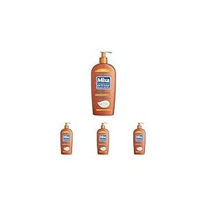 Mixa Intensif Peaux Sèches Lait corps nutritif satinant 400 ml (Lot de 4)