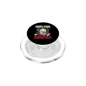 Tenue D'anarchie Punk Rock Pogo pour Les Punks Punk Rockers PopSockets PopGrip pour MagSafe
