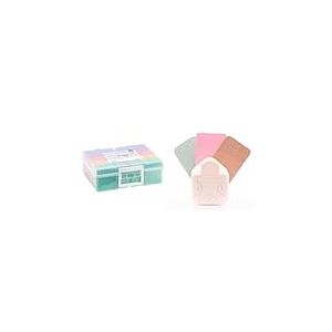 Vaessen creative Mallette de Rangement Transparente avec Couvercle et 16 Boîtes Colorées & Perforatrice de Papier, 3 en 1, Coins Arrondis, Pour Projets DIY, Scrapbooking