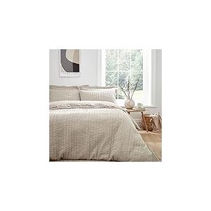 Pineapple Elephant Bedding Tamba Parure de lit King Size en Jersey avec Housse de Couette et taies d'oreiller Naturel