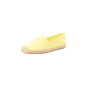 Tommy Hilfiger Espadrilles Femme Chaussures en Toile, Jaune (Yellow Tulip), 37