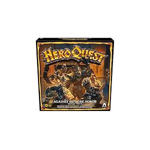 Avalon Hill HeroQuest Against The Ogre Horde Quest Pack Jeu de r&ocirc;le &agrave; partir de 14 Ans, 2 &agrave; 5 Joueurs, n&eacute;cessite Un syst&egrave;me de Jeu HeroQuest pour Jouer, Multicolore, Pack 1
