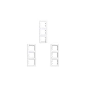 asfora – Cadre, lot de 9 cadre vertical, Schneider Electric, de Colour Blanc, New