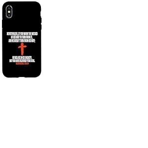 Ez&eacute;chiel 33:9 &Eacute;criture des versets de la Bible Coque pour iPhone X/XS