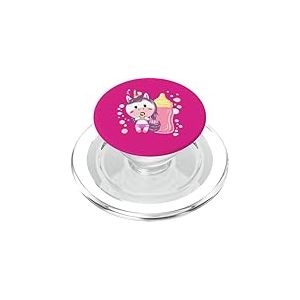 B&eacute;b&eacute; Licorne Magique en Couche avec biberon et Bulles PopSockets PopGrip pour MagSafe