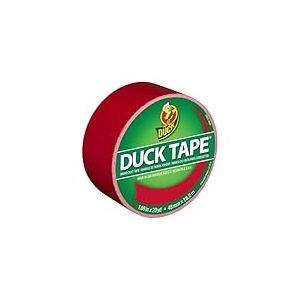 Duck Tape Couleur unie Rouge 48 mm x 18,2 m