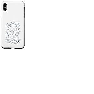 Grenouilles dans l'espace r&eacute;tro dr&ocirc;le r&eacute;tro dr&ocirc;le Coque pour iPhone XS Max