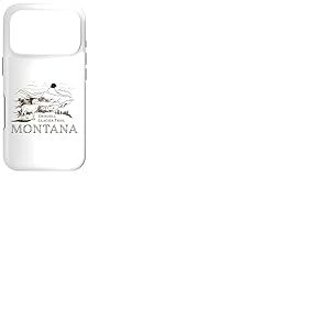 Altitude : 7573, Sentier du Glacier Grinnell, Montana Coque pour iPhone 17 Pro