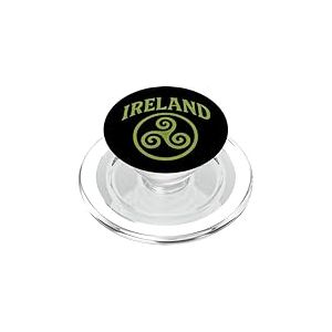 Irlande Triskel The Smiing Irish Eyes Celtic Triple Spirale PopSockets PopGrip pour MagSafe