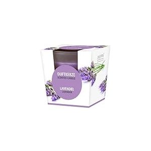 Pajoma 91201-Bougie parfumée Bougie en Verre satiné Lavande