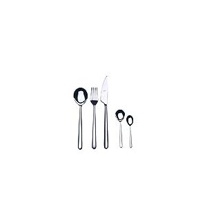 MEPRA Spa 104822030M Ménagère de 30 Pièces Moka Linea