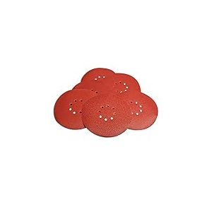 Evolution Power Tools SANDINGPAPER240G Pack de 6 Disques pour Ponceuse Manuelle/Ponceuse à Bras Télescopique 240 g