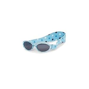 Dooky Baby Banz Blue Star Lunettes de soleil pour b&eacute;b&eacute;s (lunettes pour enfants de 0 &agrave; 2 ans, protection UV-A & UV-B, protection solaire avec verre incassable, avec bandeau en n&eacute;opr&egrave;ne), Blue Star