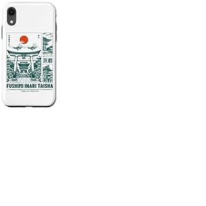 Design Japonais Fushimi inari Taisha Kyoto Japon Torii Gates Coque pour iPhone XR