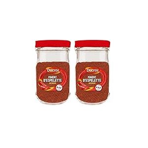 DUCROS - Piment d'Espelette AOP 40 g (Lot de 2)