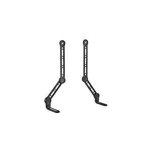 my wall Support Universel pour Barre de Son HZ32-1L - Support TV pour écrans jusqu'à 49" - Peu encombrant - Inclinable et pivotant - Charge maximale : 15 kg - Montage sur écran - Compatible VESA