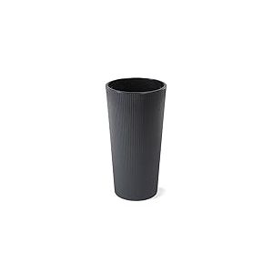 Siena Garden Eco Récipient Ronda Anthracite 29,5 x 29,5 x 57,1 cm