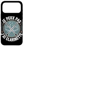 Je Peux Pas J'Ai Clarinette Notes M&eacute;lodie Coque pour iPhone 17 Pro Max