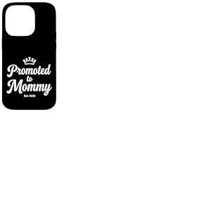 Message de Typographie de Maman avec ic&ocirc;ne d'empreinte Minimale Coque pour iPhone 14 Pro