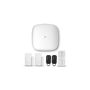 Chuango LTE-400 Détecteur de Mouvements - Alarme Maison sans Fil avec Sirène - Système de Sécurité Domotique - Ouverture de Porte et Fenêtre - Hub, Capteurs et Télécommande - Smart Wifi/4G Alarme