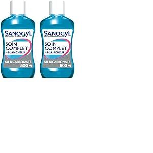 Sanogyl Bain de Bouche Soin Complet + Blancheur 500 ml (Lot de 2)