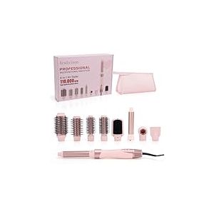 AraSyelon Styler Multifonction 9 en 1 - S&eacute;choir Professionnel, Brosse &agrave; Air Chaud (25/32/48/68mm), Boucleur Automatique 32mm, Brosse Lissante, 110 000 tr/min, Technologie Ionique