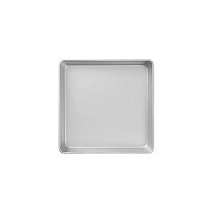 Wilton Performance Pans Moule &agrave; G&acirc;teau Carr&eacute; 30x30 cm : Moule Carr&eacute; en Aluminium Anodis&eacute; pour R&eacute;partition Uniforme de la Chaleur, Moule &agrave; P&acirc;tisserie, Moule &agrave; G&acirc;teau Empil&eacute; - 30,4x30,4x5,08 cm
