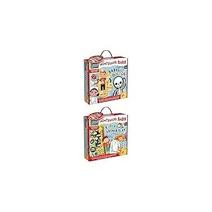 LISCIANI - Montessori - LOT 2 Jeux ÉDUCATIFS - Puzzle Bébé Docteur Corps Humain + Girafe Grandir en Jouant - Jeux pour Enfants 1 à 4 Ans - Apprentissage Ludique - Fabriqué en Italie