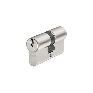 ABUS Cylindre profilé E20NP 30/30 - Serrure de porte pour la sécurité des portes d'entrée et d'appartement - Lot de 2 - avec 3 clés - de sécurité ABUS 5