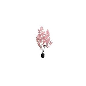 Zstar Cerisier en Fleurs Artificiel - 120 cm - Grand Arbre en Pot - Décoration réaliste - pour Salon, Chambre à Coucher, Bureau