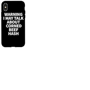 Hash Apparel Corned Beef - Funny Hash Lover Design Coque pour iPhone X/XS