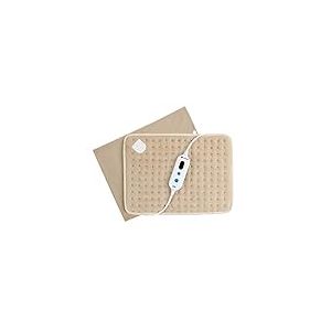 Small Universal Electric Heating Pad with Cover | Size 40 x 30 cm | 90 W Power and 3 Temperature Levels | Thermal Pad Made of Polyester | Pekatherm US20TD