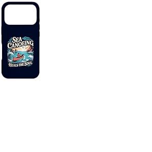 Le canotage de mer soigne l'âme en pagayant et en Faisant du Camping Coque pour iPhone 17 Pro