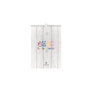 Collins Debden Collins Brighton Calendrier mural familial 2024 – Planificateur de style de vie et organisateur pour bureau, travail, personnel et maison – Agenda de janvier à décembre 2024 –