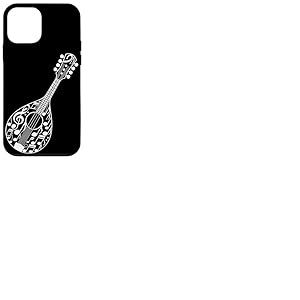Notes De Musique Mandoline Instrument Musicien Mandoliniste Coque pour iPhone 12 mini