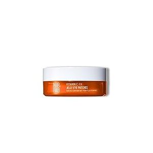 Nip+Fab Vitamin C Fix Patchs en Gelée Pour les Yeux, 20 Paires, Gel Hydro éclaircissant pour le Dessous des Yeux Avec 3 Formes Stables de Vitamine C