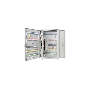 Wedo 10272037X Armoire à clés pour 200 clés 55,0x38,0x14,0cm - gris lumière